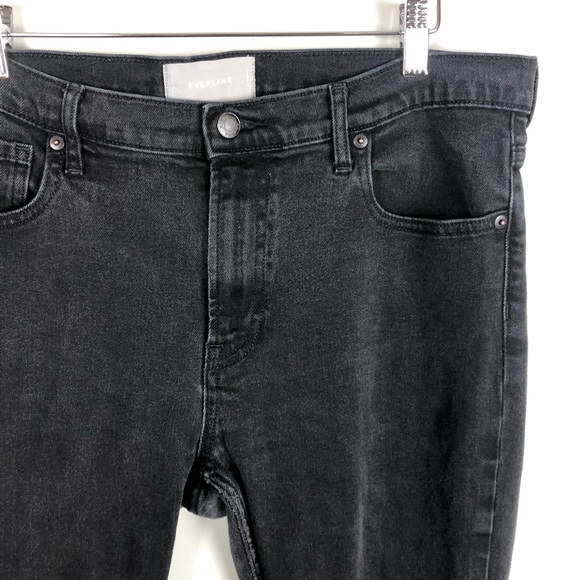 Everlane 32 faded black ankle jeans regular - Picture 2 of 12